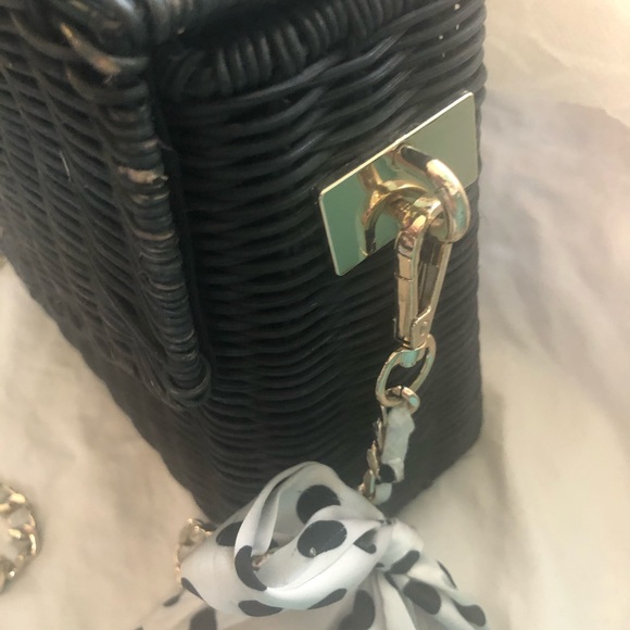 ZARA- straw crossbody - Picture 5 of 5